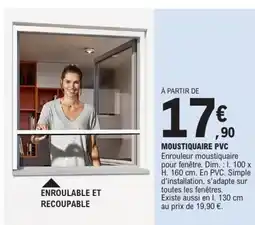 E.Leclerc Moustiquaire pvc offre