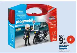 E.Leclerc PLAYMOBIL Valisette police offre