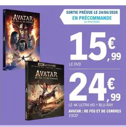 E.Leclerc Avatar : de feu et de cendres escd offre