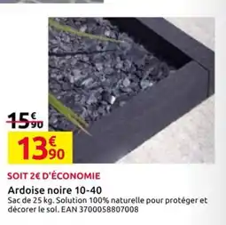 Mr Bricolage Ardoise noire 10-40 offre
