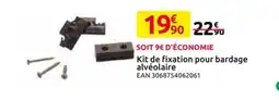 Mr Bricolage Kit de fixation pour bardage alvéolaire offre