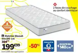 Conforama Matelas Waouh offre