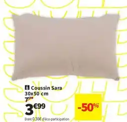 Conforama Coussin Sara offre