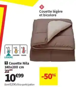 Conforama Couette Nila offre