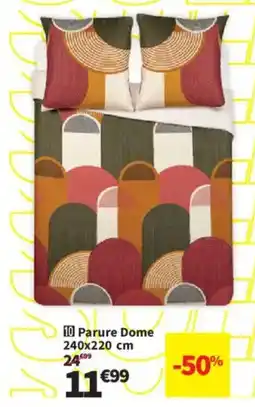 Conforama Parure Dome offre
