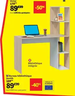 Conforama Bureau bibliothèque Zenith offre
