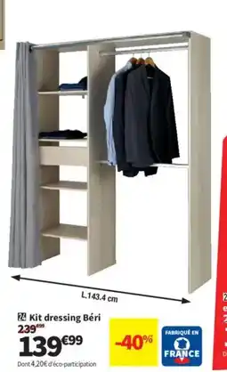Conforama Kit dressing Béri offre