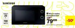 Conforama SAMSUNG Micro-ondes monofonction offre