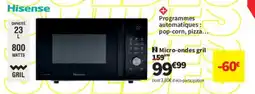 Conforama HISENSE Micro-ondes gril offre