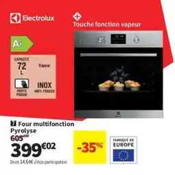 Conforama ELECTROLUX Four multifonction Pyrolyse offre