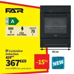 Conforama FAR Cuisinière induction offre