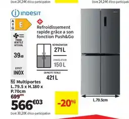 Conforama INDESIT Multiportes offre