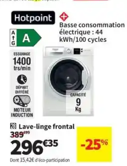 Conforama HOTPOINT Lave-linge frontal offre