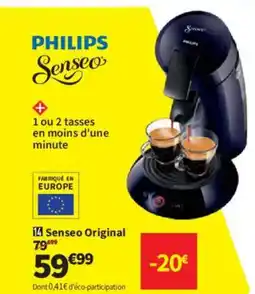 Conforama PHILIPS Senseo Original offre