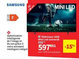 Conforama SAMSUNG Téléviseur UHD Mini Led connecté offre