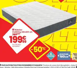 Conforama Matelas Clubbing offre