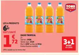 Auchan OASIS Tropical offre