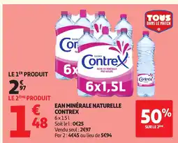 Auchan CONTREX Ean minérale naturelle offre