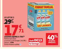Auchan XTRA Lessive liquide offre