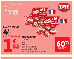 Auchan MINI BABYBEL offre