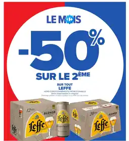 Carrefour Market LEFFE offre