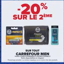 Carrefour Market CARREFOUR MEN offre