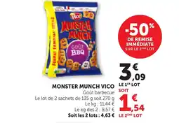 Bi1 VICO Monster munch offre