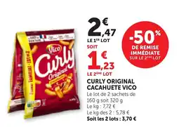 Bi1 VICO Curly original cacahuete offre
