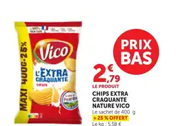 Bi1 VICO Chips extra craquante nature offre