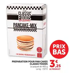Bi1 CLASSIC FOODS Preparation pour pan cakes offre