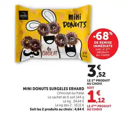Bi1 ERHARD Mini donuts surgeles offre