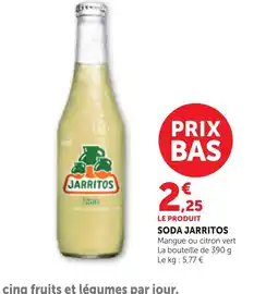Bi1 JARRITOS Soda offre