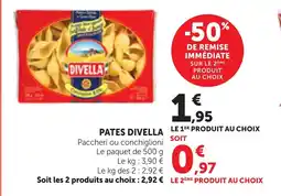 Bi1 DIVELLA Pates offre