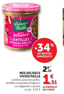 Bi1 VIVIEN PAILLE Mes delisecs offre