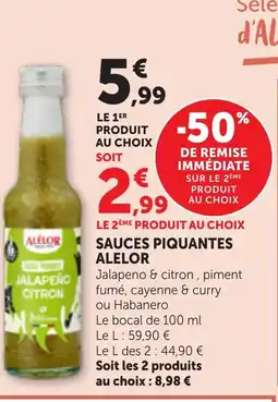 Bi1 ALELOR Sauces piquantes offre
