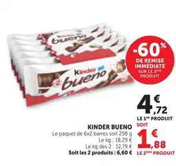 Bi1 KINDER BUENO offre