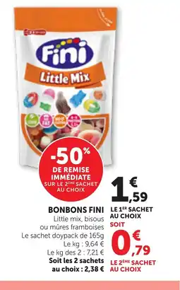 Bi1 FINI Bonbons offre