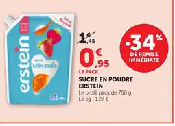 Bi1 ERSTEIN Sucre en poudre offre