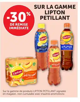 Bi1 Sur la gamme lipton petillant offre