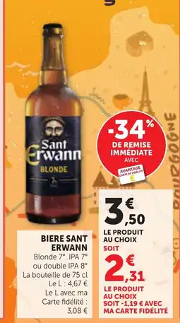 Bi1 ERWANN Biere offre