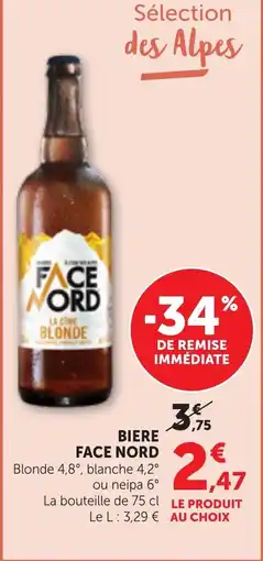 Bi1 FACE NORD Biere offre