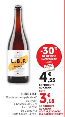 Bi1 L.B.F Biere offre