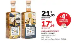 Bi1 PASTIS 1212.45° offre