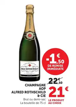 Bi1 ALFRED ROTHSCHILD & CIE Champagne aop offre