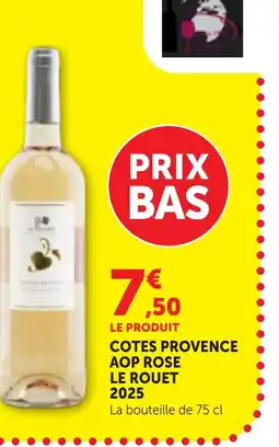 Bi1 LE ROUET 2025 Cotes provence aop rose offre