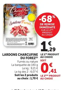 Bi1 CHARCUFINE DU FOREZ Lardons offre