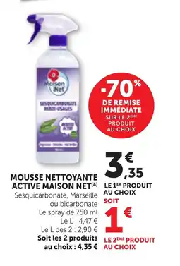 Bi1 MAISON NET Mousse nettoyante active offre