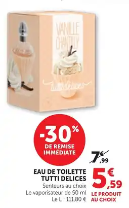 Bi1 TUTTI DELICES Eau de toilette offre