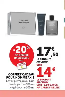 Bi1 AXIS Coffret cadeau pour homme offre