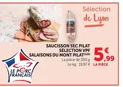 Bi1 Saucisson sec pilat sélection vpf salaisons du mont pilat offre